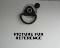 15-26 Ford Transit 150 250 350 Van OEM Black Cargo D-Hooks 3 Pair/Set of 6 - Image 2