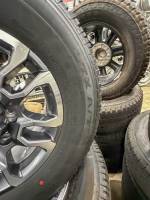 11-25 GMC Sierra 2500/3500 8 lug 18" Charcoal Aluminum Wheels w/Michelin LTX A/T 275/70R18 Tires - Image 7