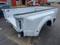23-C Ford F-250/F-350 Super Duty White 8ft Long Dually Bed Truck Bed