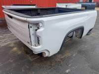 New 20-C Chevy Silverado HD White 8ft Long Truck Bed