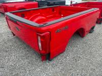 New 23-C Ford F-250/F-350 Super Duty Race Red 8ft Long Bed Truck Bed-4x4 Decal-Bare