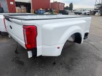 New 23-C Ford F-250/F-350 Super Duty White 8ft Long Dually Truck Bed